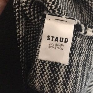 Staud Zedd Yin Yang Turtleneck Sweater 